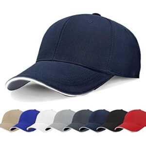 Black Baseball Cap in Multiple Colors